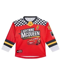 Cars Lightning McQueen Boys' 5 - 12 Athletic Long Sleeve Tee