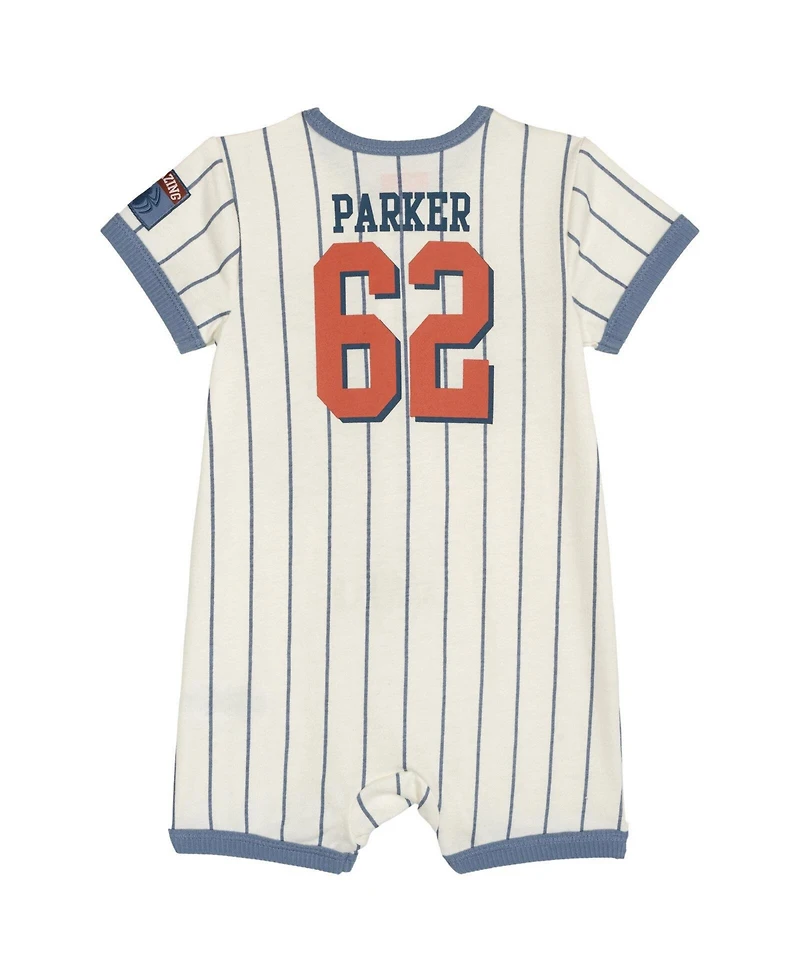 Spider-Man Baby Boys' ( 0-23 to 24 M ) Avengers Baseball One Piece Romper
