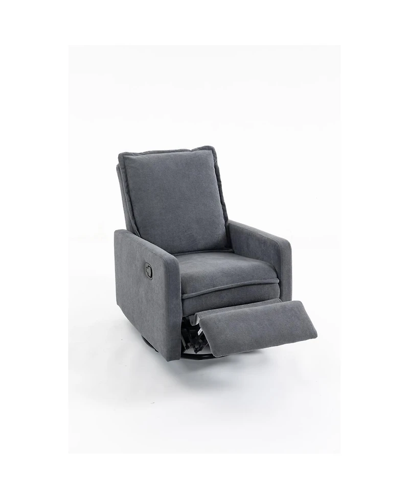 Streamdale Furniture Short plush manual button armchair sofa