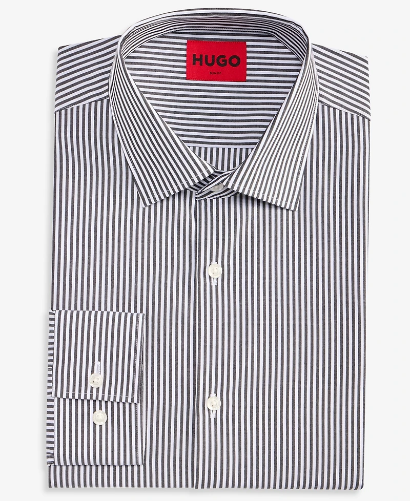 Hugo by Boss Men's Valerio Modern-Fit Patterned Dress Shirt