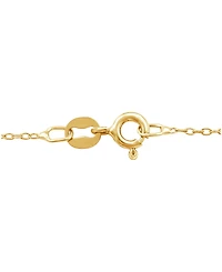 Diamond Giraffe Pendant Necklace in 18k Gold over Sterling Silver (1/10 ct. t.w.)