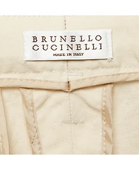 Pre-Owned Brunello Cucinelli Women's Linen Blend Straight Fit Trousers