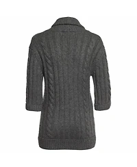 Pre-Owned Dolce & Gabbana Women's Chunky Knit Button Front Cardigan