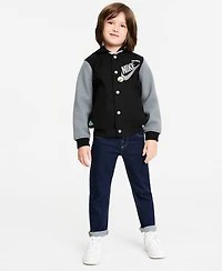 Nike Little Boys Hooded Varsity Jacket