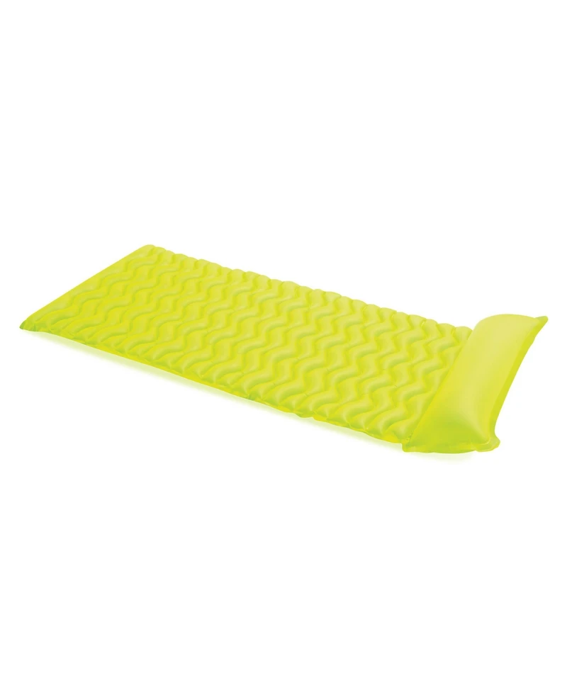 Intex Tote 'N Float Wave Mat Floating Swimming Pool Lounger, 1 Peace Color Varies