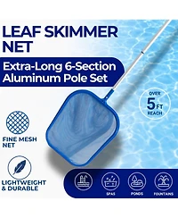 Xdovet Pool Skimmer Net with Extendable Pole