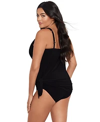 Magicsuit Plus Solids Winnie V-Neck Tankini Top