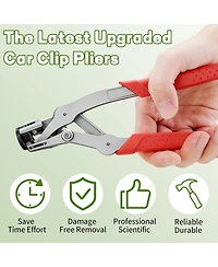 Xdovet Car Clip Pliers Panel Removal Tool Auto Fastener Trim Disassembly