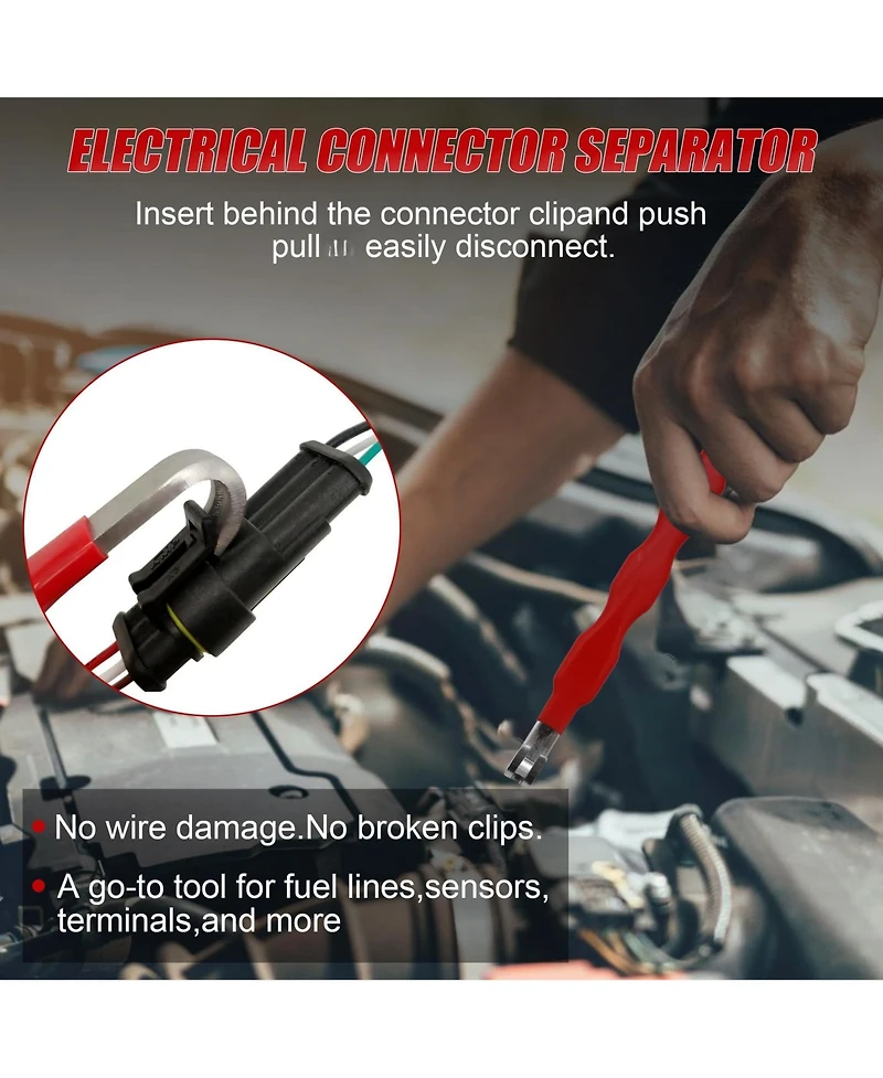 Xdovet Electrical Disconnect Pliers Automotive Plug Tool Hose Clamp