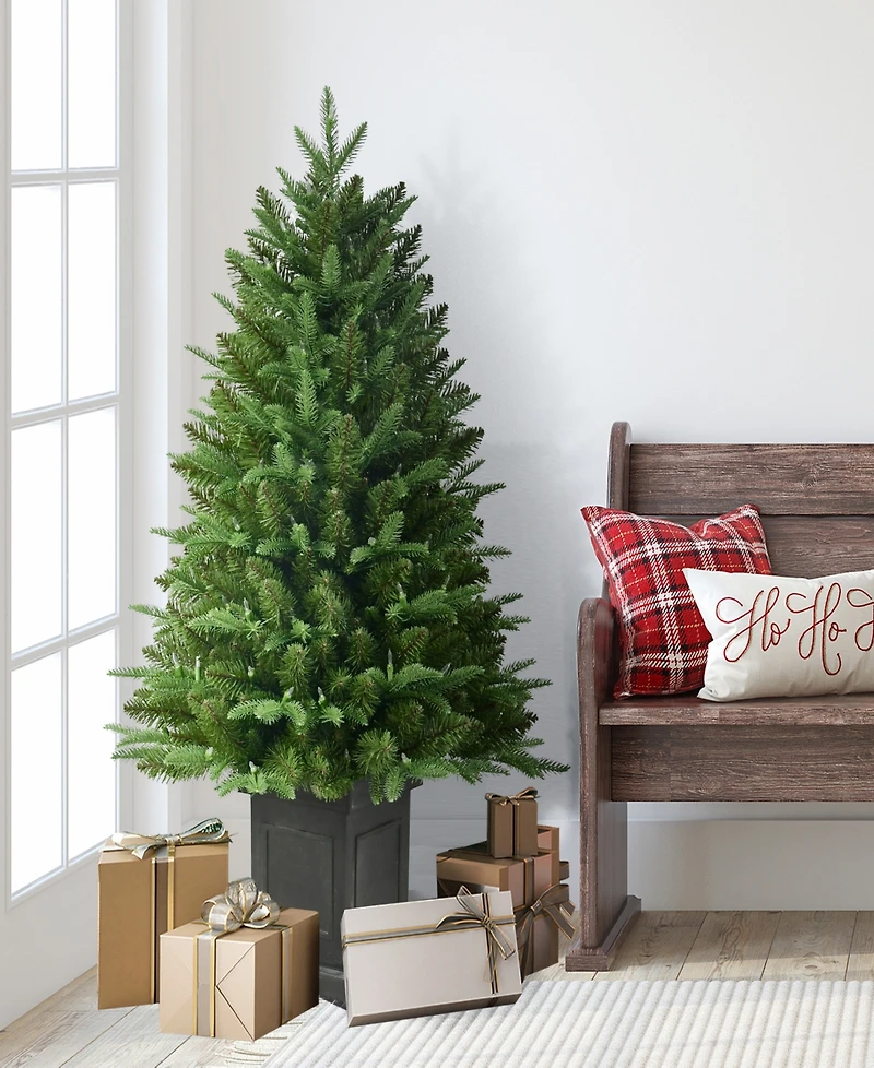 Puleo International 40" Pre-Lit Fraser Fir Potted Tree