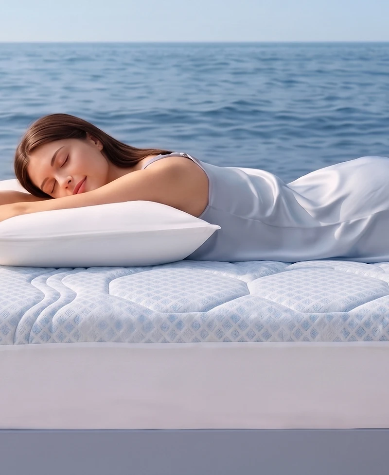 Madison Park 3-Zone Cooling Mattress Pad