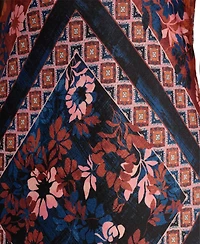 Halston Women's Printed Satin Dress