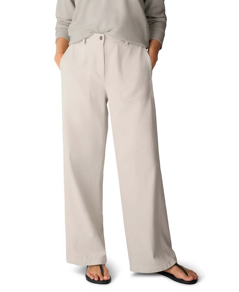 Eileen Fisher Women's High-Rise Wide-Leg Pants