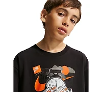 Nike Boys' 8-20 Sportswear Graphic Print Short-Sleeve T-Shirt