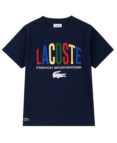 Lacoste Boys' 10-16 Short-Sleeve Graphic T-Shirt