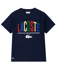 Lacoste Boys' 10-16 Short-Sleeve Graphic T-Shirt