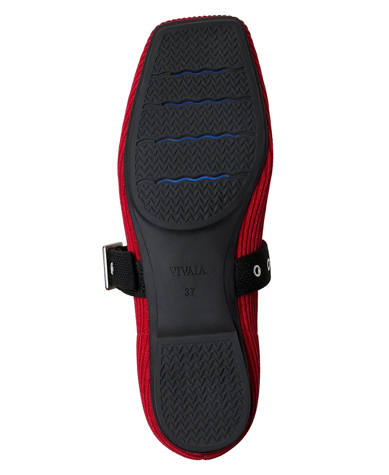 Vivaia Women's Myriel Square-Toe Margot Mary Jane 3.0