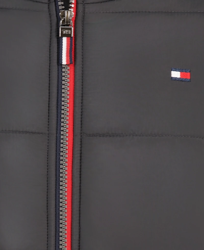 Tommy Hilfiger Boys' 4-7 Logo Puffer Jacket
