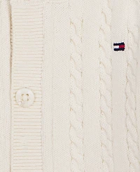 Tommy Hilfiger Baby Boys' Long-Sleeve Cardigan and Pants with Hat, 2-Piece Set