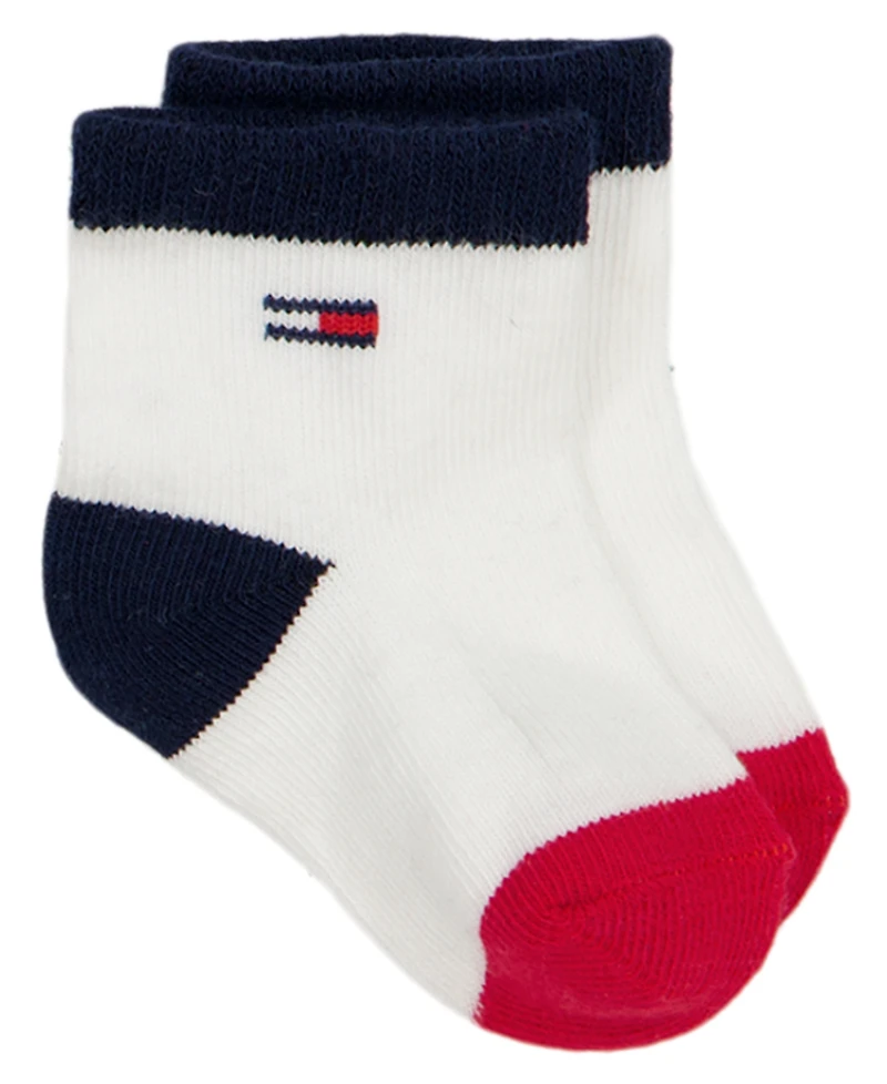 Tommy Hilfiger Baby Boys' Long-Sleeve Bodysuit and Pants with Socks, 3-Piece Set