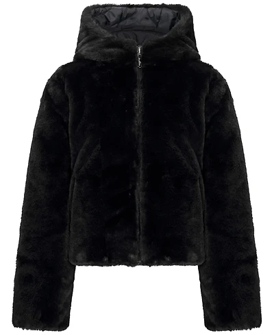 Sam Edelman Girls' 6-16 Diamond Quilt Reversible Two One Jacket