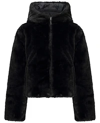 Sam Edelman Girls' 6-16 Diamond Quilt Reversible Two One Jacket