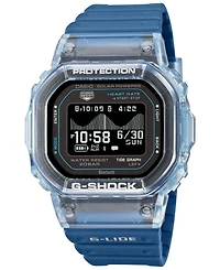 G-Shock Men's Japanese Quartz Blue Soft Urethane Watch 51.1mm