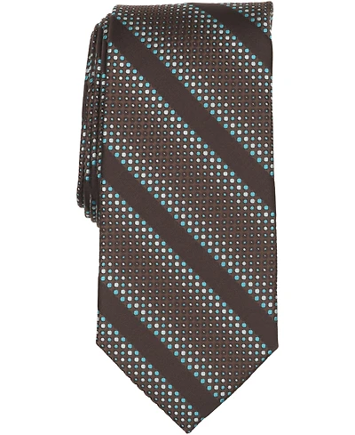 Perry Ellis Men's Lampone Stripe Classic Tie