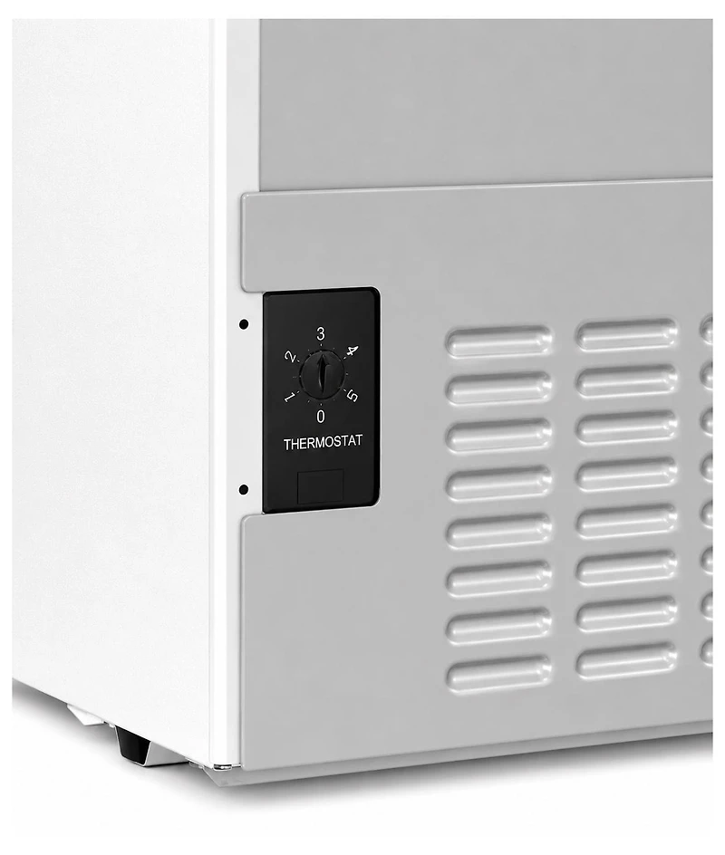 SnowLion Premium 65L Solid Door 2.3 Cu.ft. Freestanding Under-Counter Mini Fridge in White