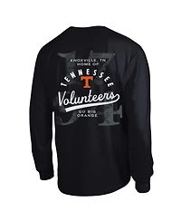 Champion Men's Black Tennessee Laminated All-Star Long Sleeve T-Shirt