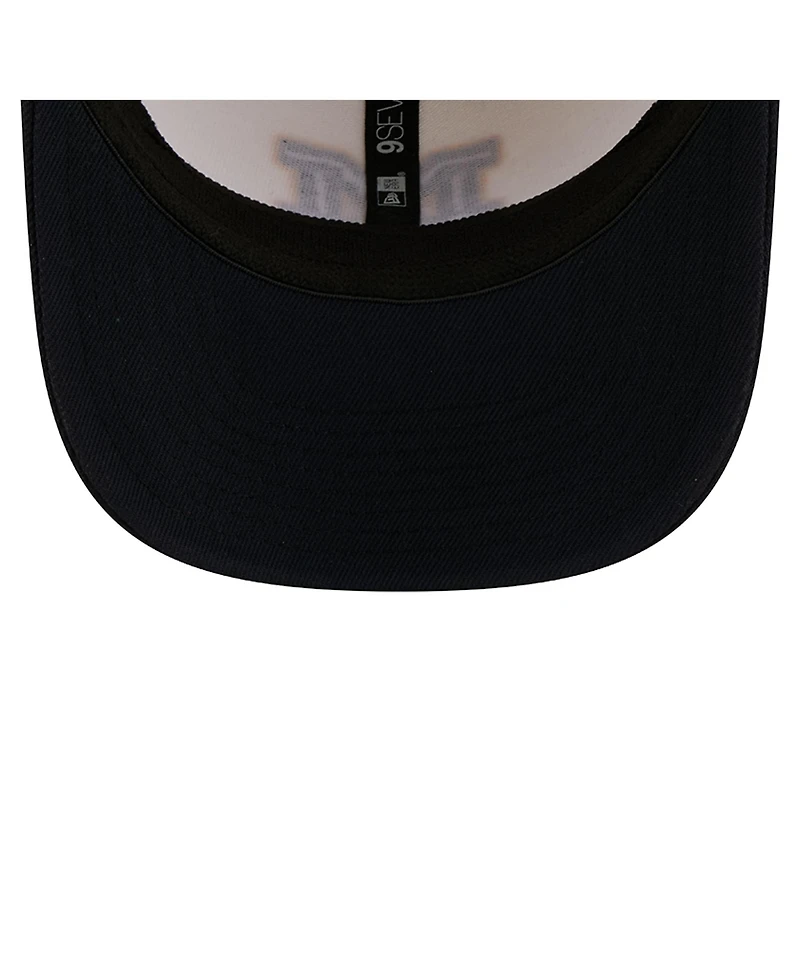 New Era Men's White, Royal Michigan Wolverines America's 250th 9SEVENTY Adjustable Hat