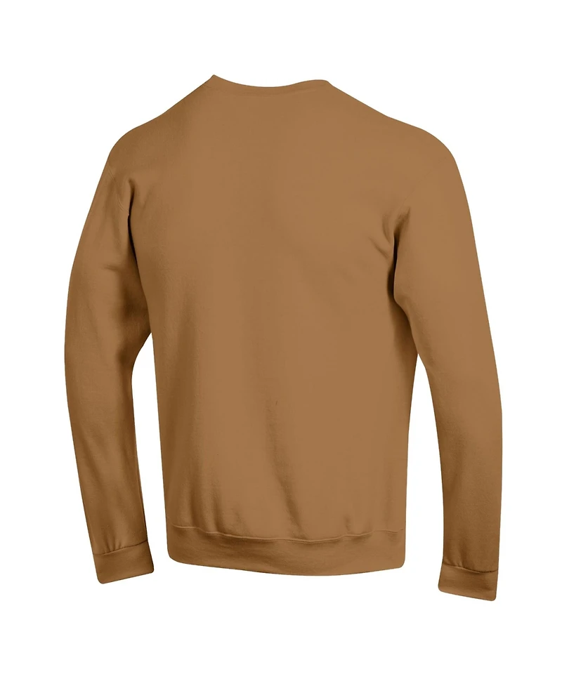 Champion Men's Brown Notre Dame Fighting Irish Latte Fleece Sweatshirt