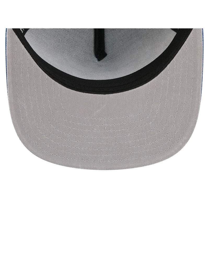 New Era Men's Royal New York Mets City Slogan A-Frame 9FIFTY Snapback Hat