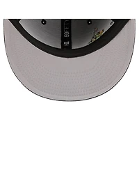 New Era Men's Black Pittsburgh Pirates Run Mascot 59FIFTY Fitted Hat