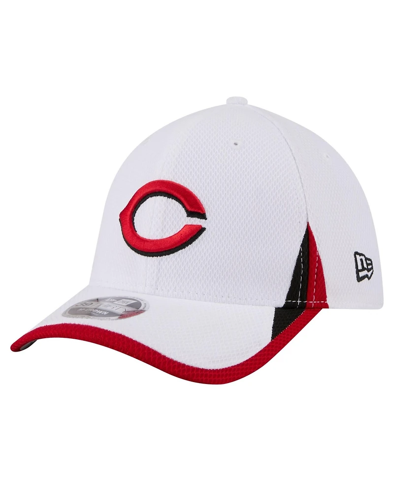 New Era Men's White Cincinnati Reds Hat