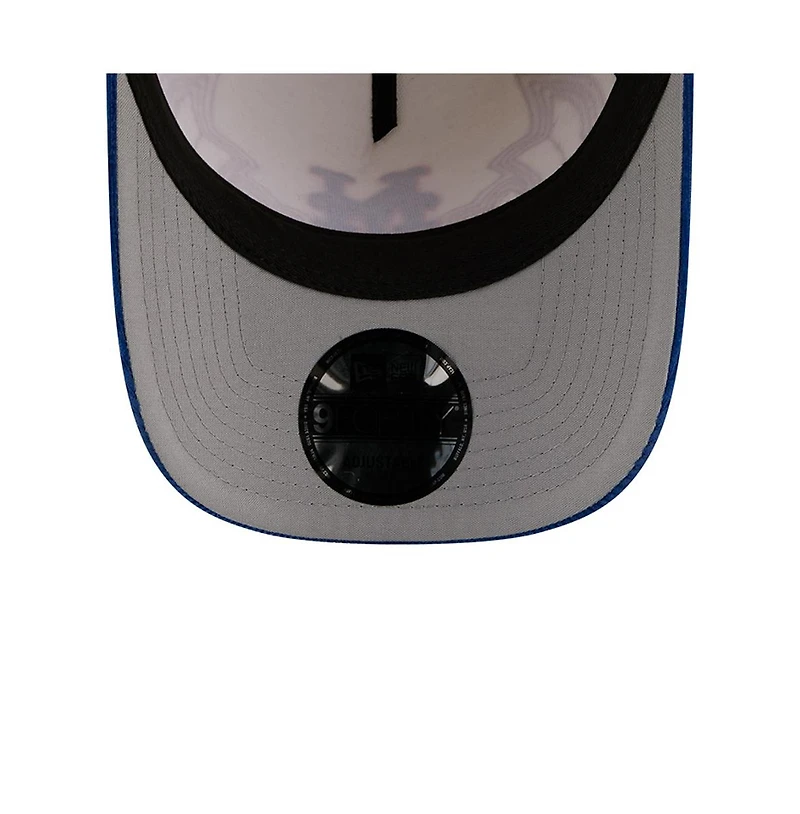 New Era Men's Stone New York Mets Western Stitch 9FORTY A-Frame Adjustable Hat