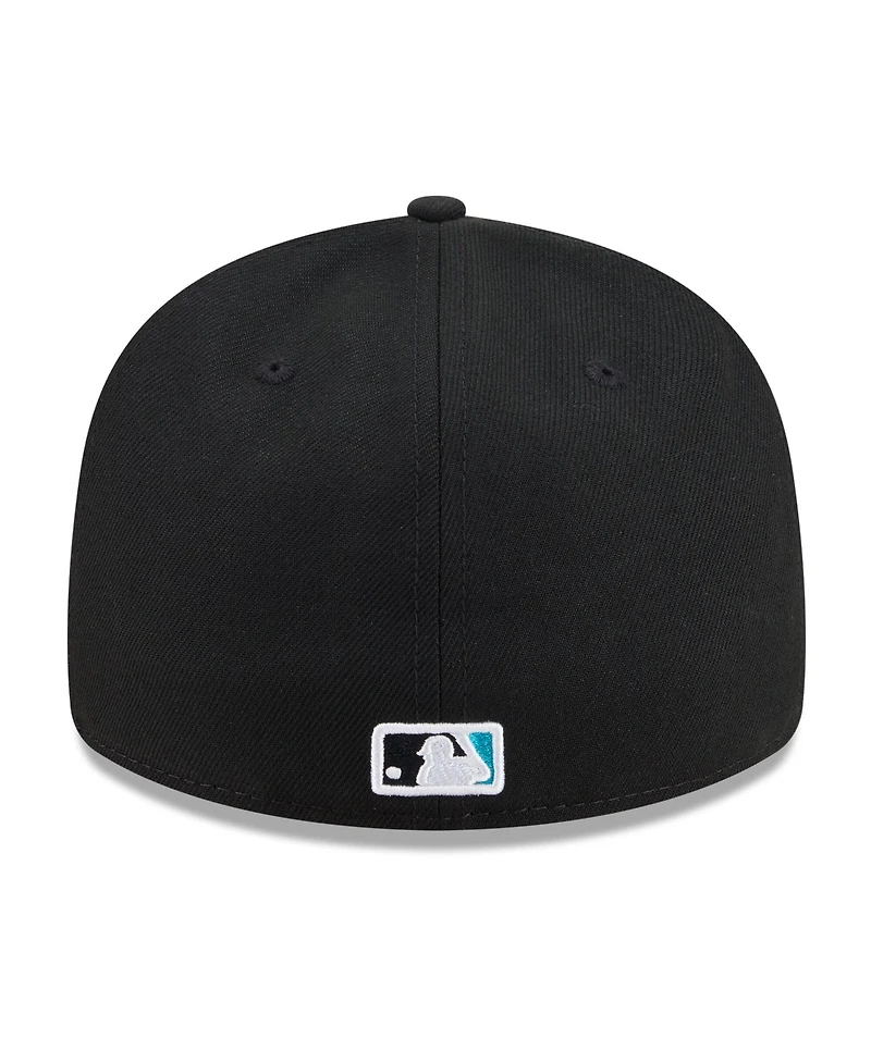 New Era Men's Black Florida Marlins 2026 Baseball Hall of Fame 59FIFTY Low Profile Fitted Hat