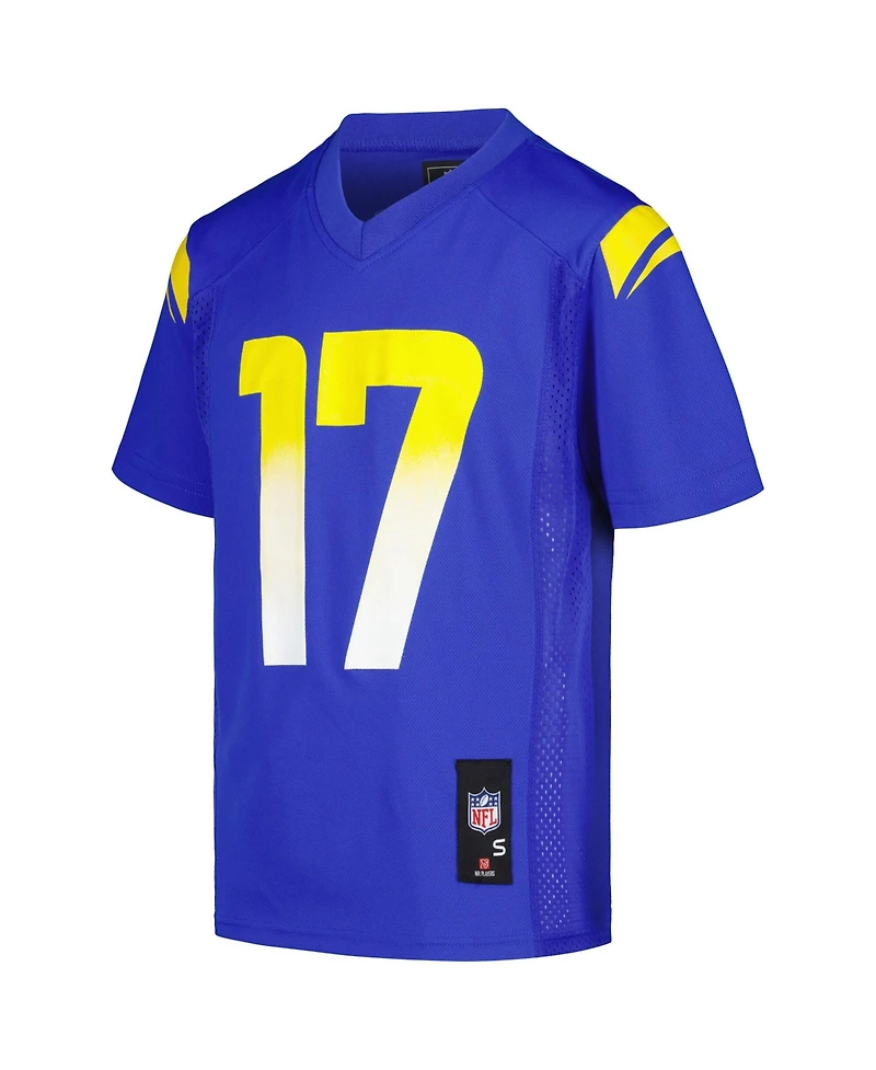 Outerstuff Big Boys and Girls Puka Nacua Royal Los Angeles Rams Replica Player Jersey