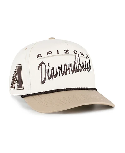 '47 Brand Men's Natural, Tan Arizona Diamondbacks Neutral Terrain Hitch Rope Adjustable Hat