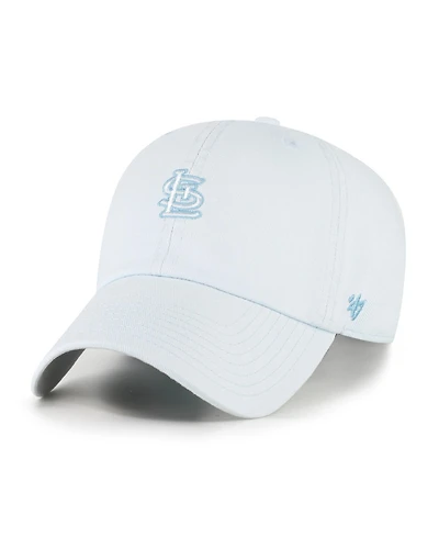 47 Brand Men's and Women's Light St. Louis Cardinals Pastel Clean Up Adjustable Hat