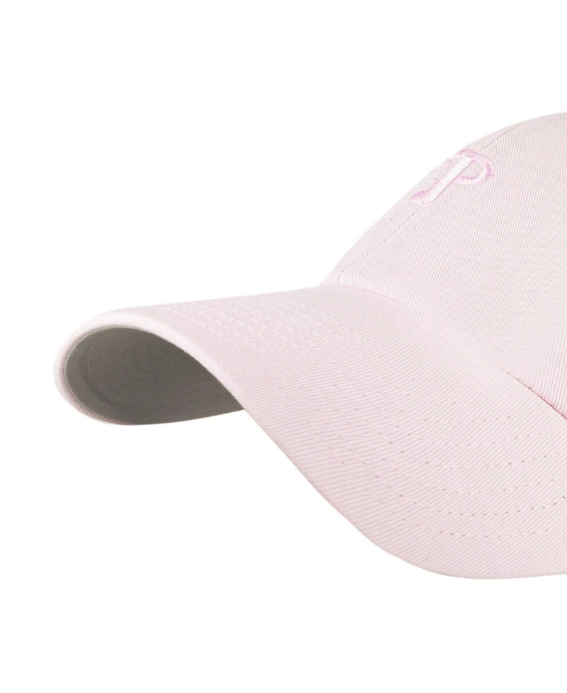 '47 Brand Men's and Women's Light Pink Philadelphia Phillies Pastel Clean Up Adjustable Hat