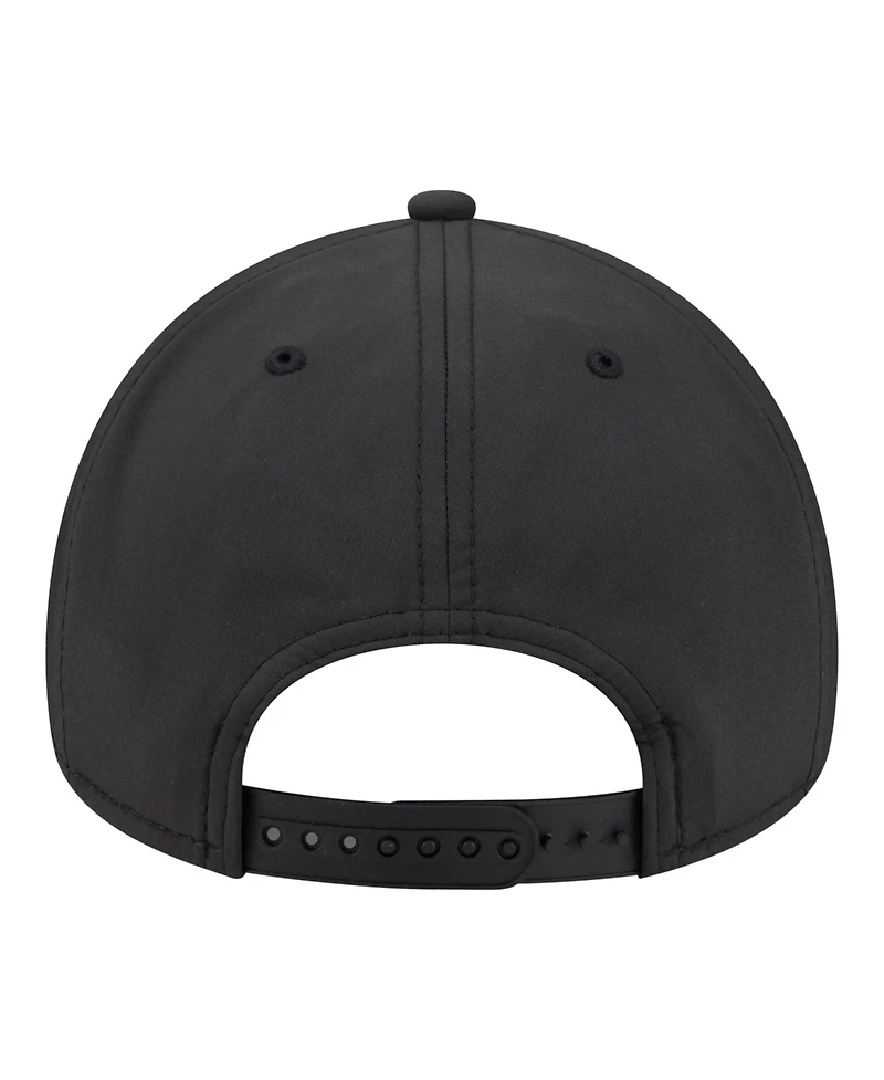 New Era Men's Black Cincinnati Reds Injection Apex 9FORTY Adjustable Hat