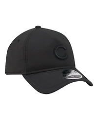 New Era Men's Black Chicago Cubs Injection Apex 9FORTY Adjustable Hat