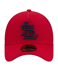 New Era Men's Red St. Louis Cardinals A-Frame 59FORTY Fitted Hat