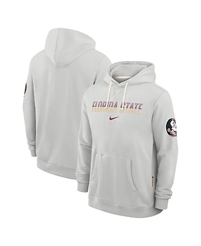 Nike Men's Gray Florida State Seminoles 2026 Sideline Standard Issue Dri-fit Hoodie