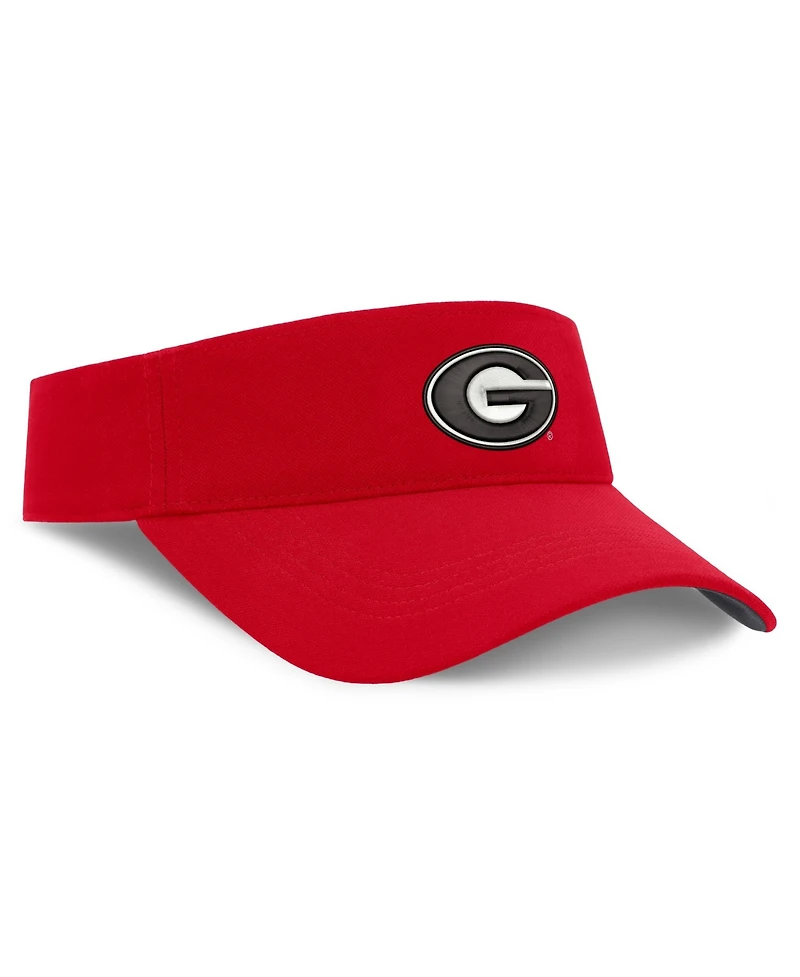Nike Men's and Women's Red Georgia Bulldogs 2026 On-Field Ace Adjustable Visor Hat