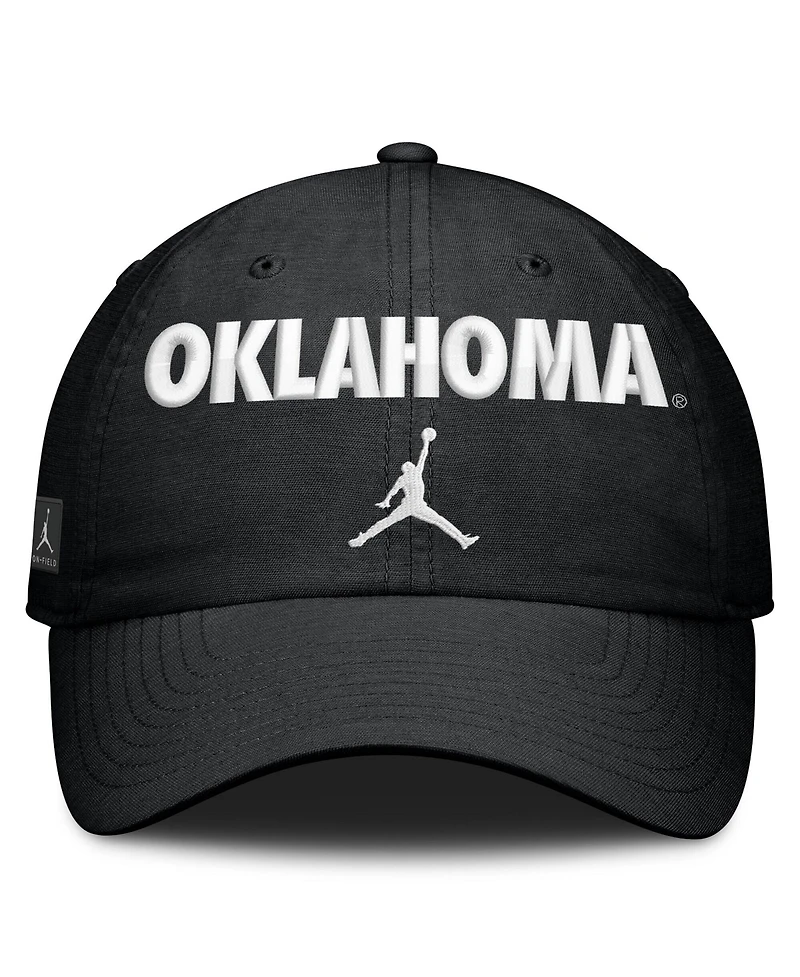 Jordan Men's and Women's Black Oklahoma Sooners 2026 On-Field Gameday Club Adjustable Hat