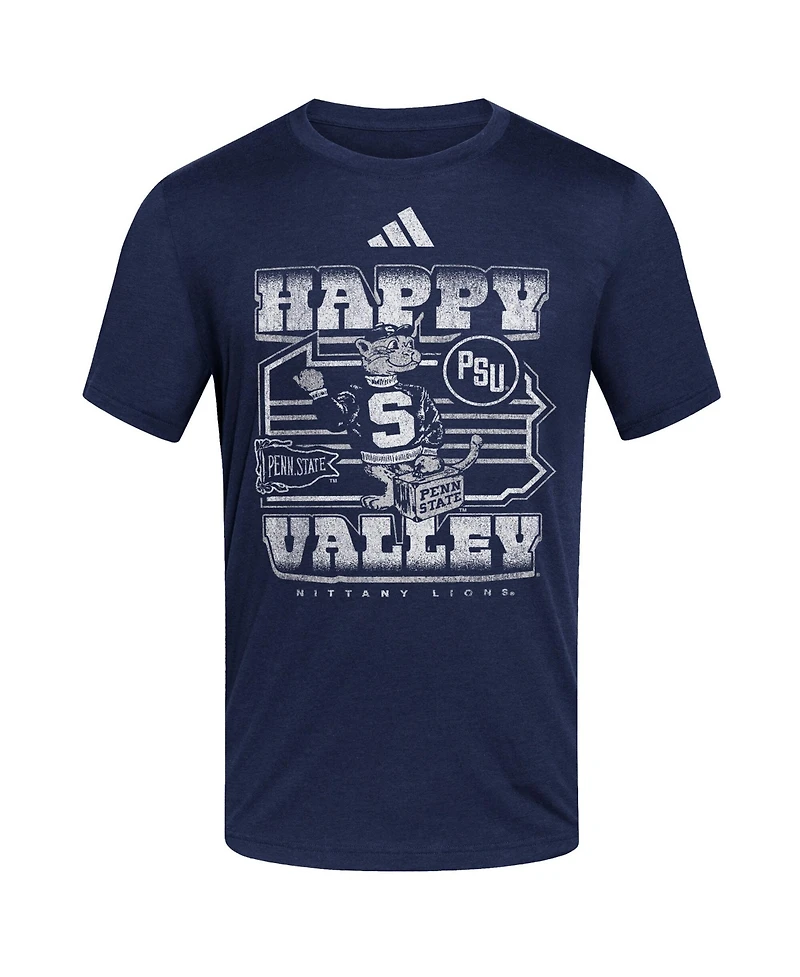 Adidas Men's Navy Penn State Nittany Lions Happy Valley Blend T-Shirt