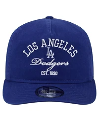 New Era Men's Royal Los Angeles Dodgers Stacked 19TWENTY Adjustable Hat