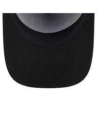 New Era Men's Black Seattle Mariners Motion A-Frame 9FIFTY Snapback Hat